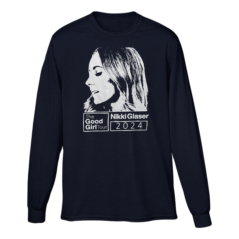 The Good Girl Tour Longsleeve T-Shirt - Navy